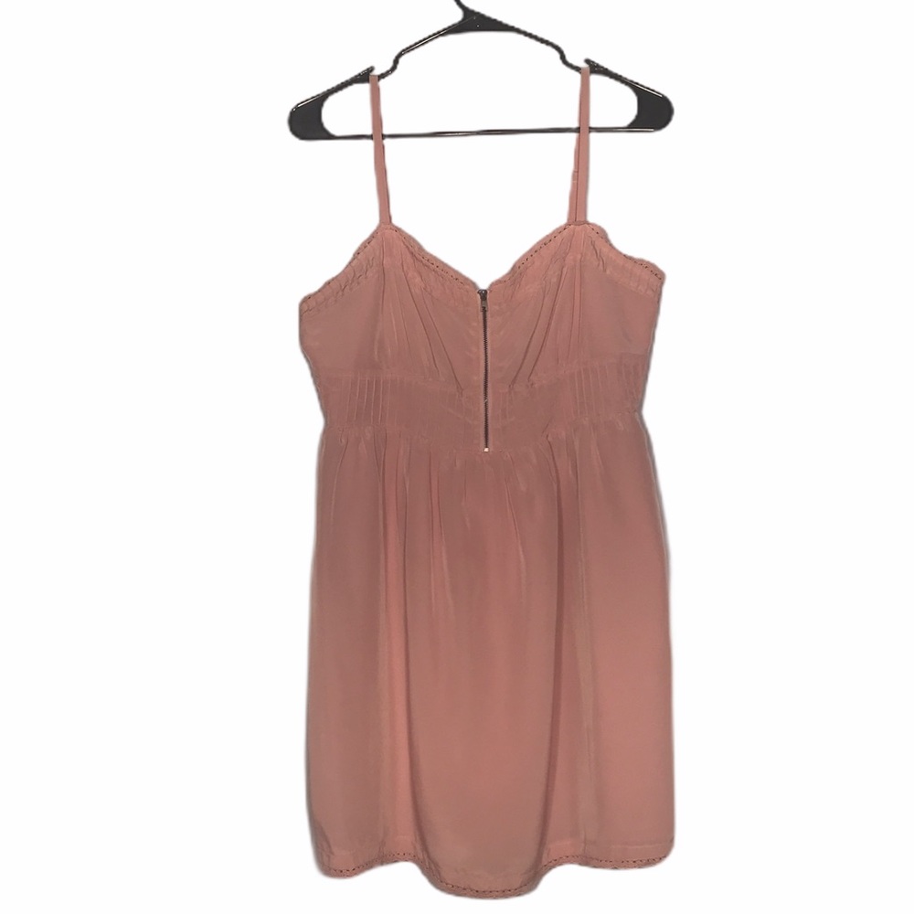 XXI Blush Pink Sheer Sun Dress- Size Large